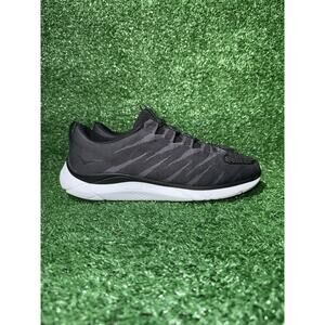 Hoka‎ One One Men’s Hupana Knit Jacquard Black Gray Running Sneakers Size 11.5